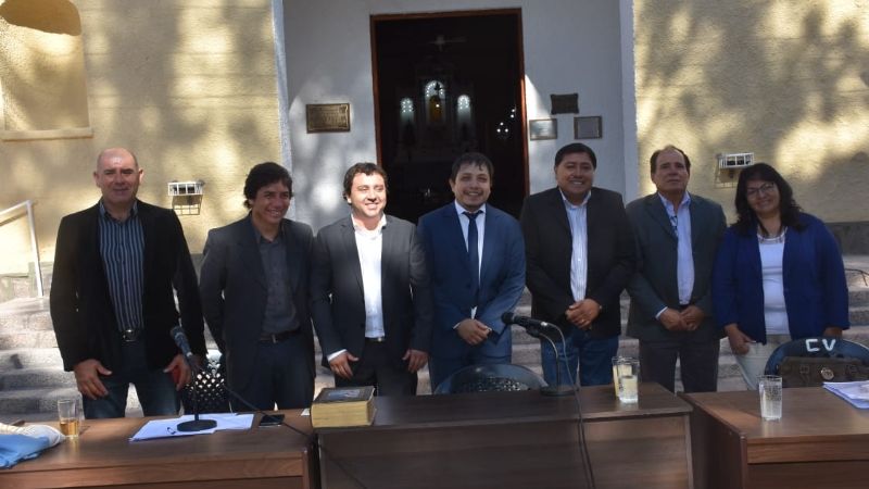 Nóblega anunció obras y programas para Tinogasta