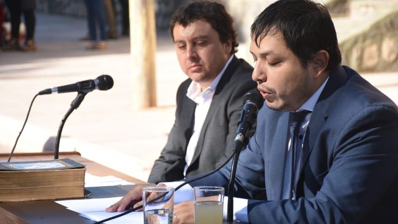 Nóblega anunció obras y programas para Tinogasta