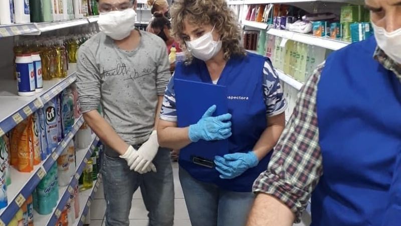 Continúan controlando que se cumplan los precios máximos en comercios