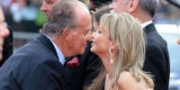 JUAN CARLOS I y su amante suiza Corinna Larsen, beneficiaria de las donaciones.