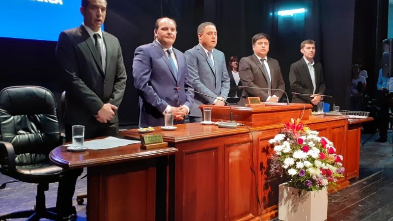 Gustavo Saadi inauguró las sesiones del Concejo con una batería de anuncios