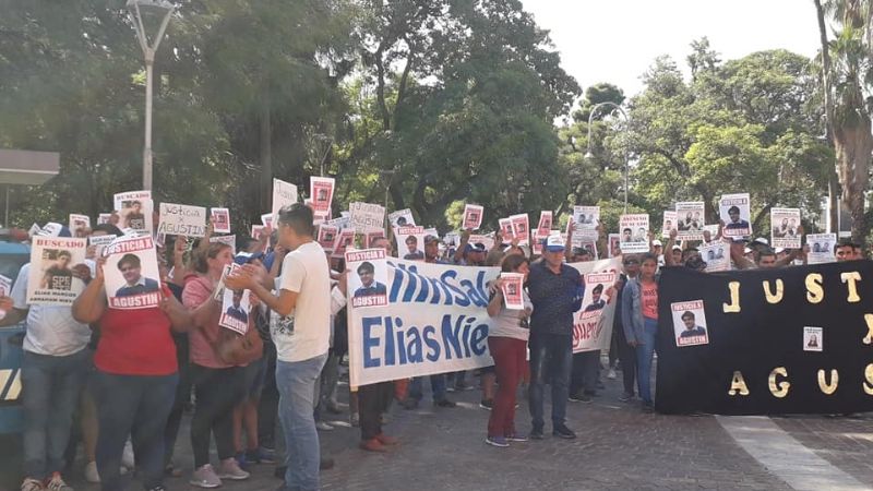 Marcharon para pedir justicia por Agustín