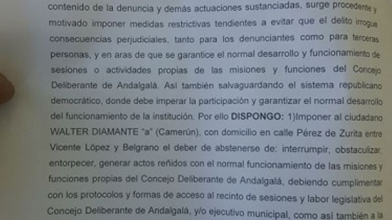 Tensa situación en el CD de Andalgalá terminó con una denuncia