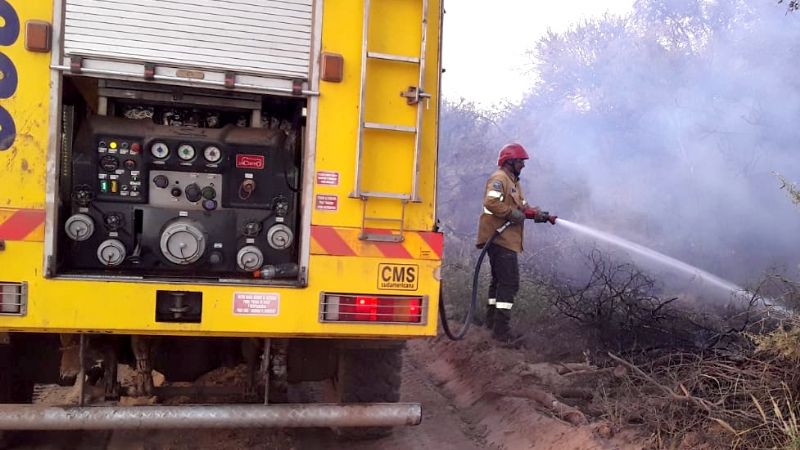 Incendio en Recreo consumió más de 300 hectáreas