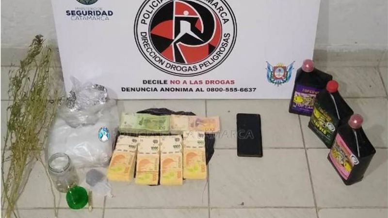 Desbaratan un kiosco de drogas: un detenido