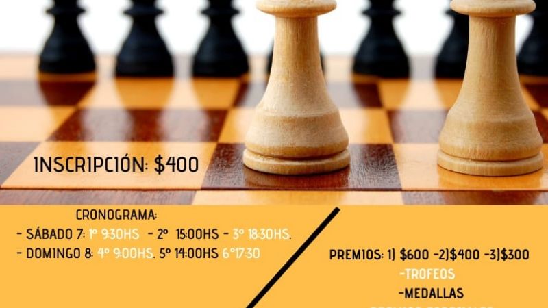 Se viene el 2do. Torneo IRT del Círculo de Obreros