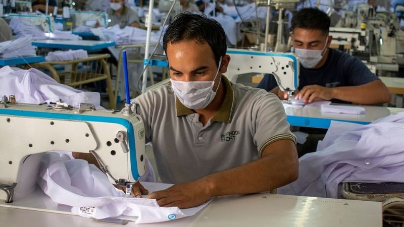 PRODUCAT suma a su producción la confección de barbijos