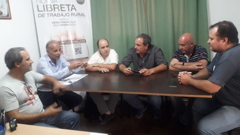El RENATRE coordina acciones con Asociación de Nogaleros