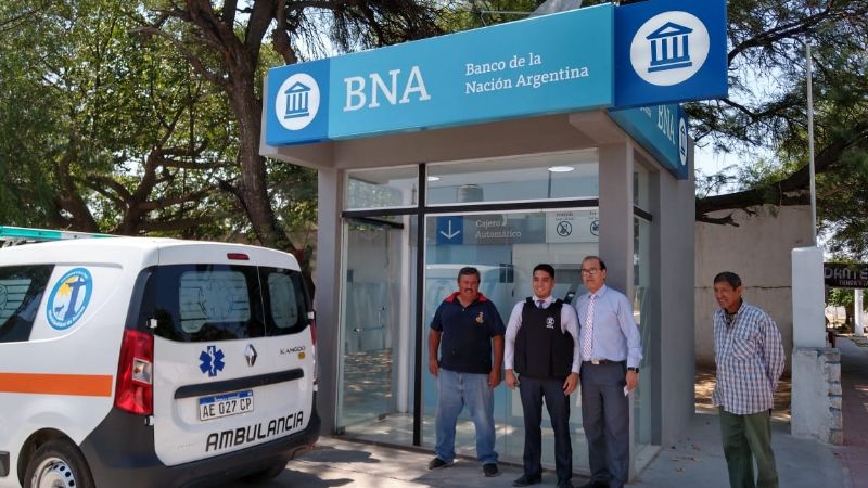 Quedó habilitado el cajero automático de Esquiú