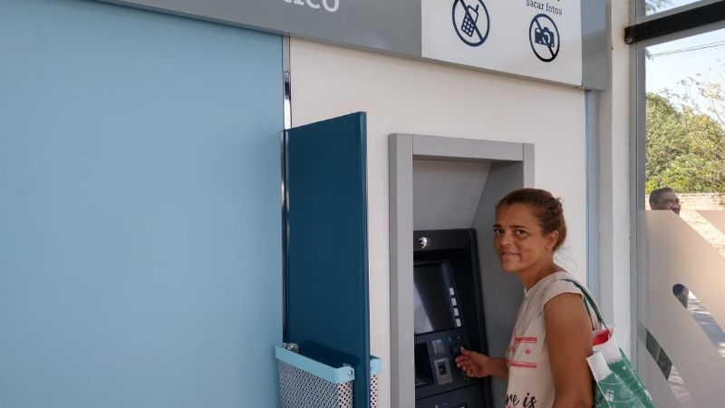 Quedó habilitado el cajero automático de Esquiú