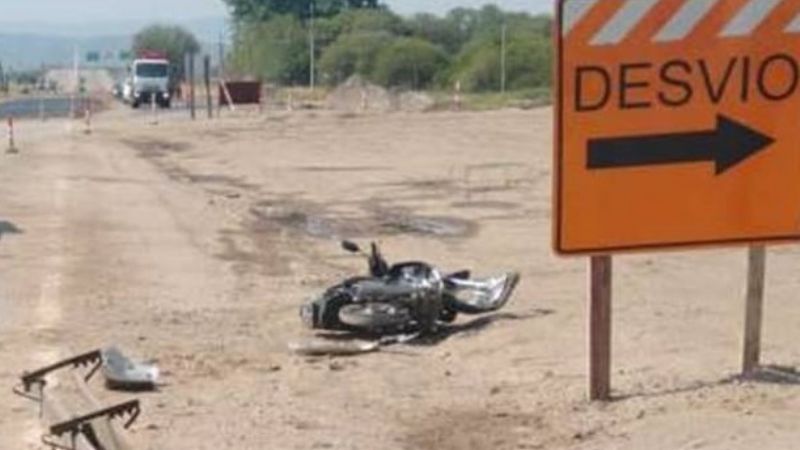 Accidente en la zona sur