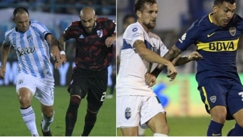 Atlético-River y Boca-Gimnasia: habrá campeón?