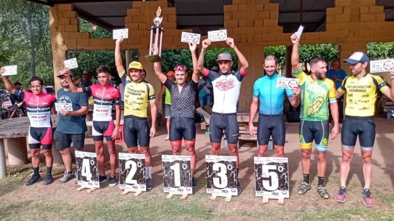 Calvimonte 1ro. y Fontán 2do. en La Doble Cantaderos de La Rioja