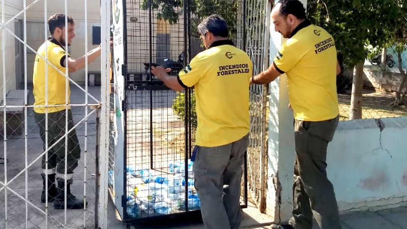 Continúan con la campaña de reciclado en las escuelas