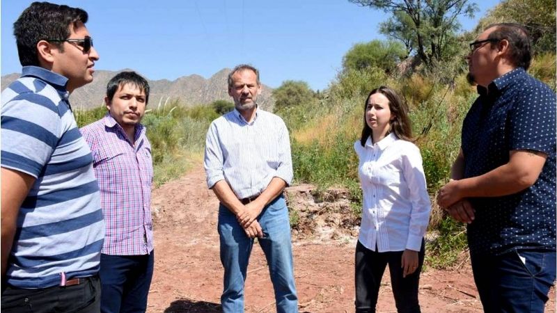 Nóblega recibió al ministro del Agua, Energía y el Ambiente