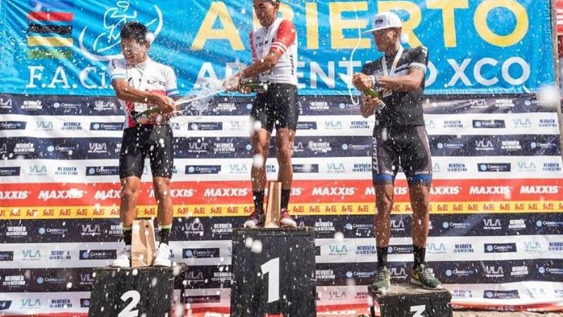El “Cóndor” Macías ganó la 1ra. del Abierto Argentino XCO