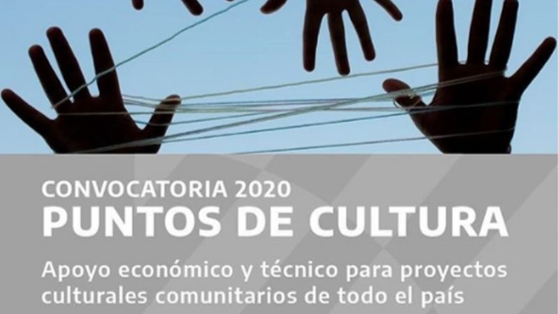 Convocatoria abierta al Programa Puntos de Cultura 2020