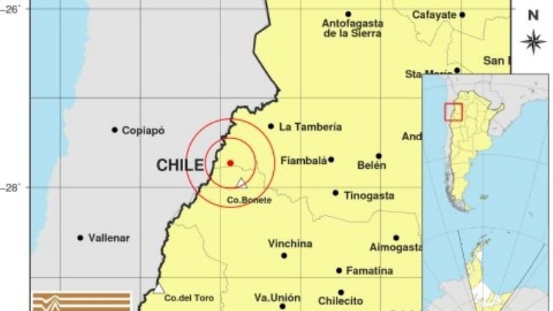 Dos temblores sacudieron el Oeste en las últimas horas