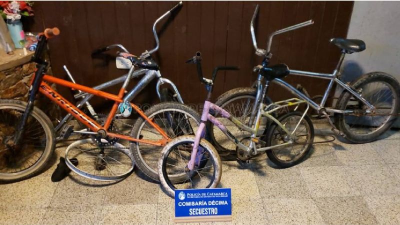 Niños incumplen la cuarentena y les secuestraron las bicicletas