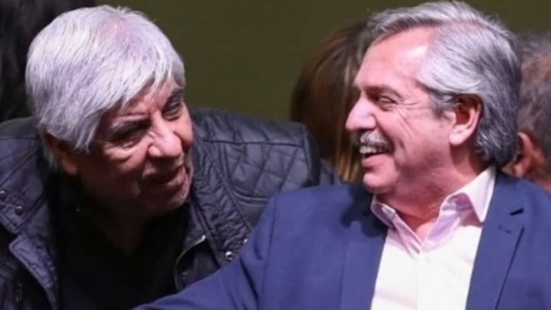 Alberto Fernández: “Hugo Moyano es un dirigente ejemplar”