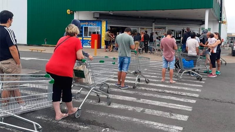 Controlarán las medidas que deben adoptar los establecimientos comerciales