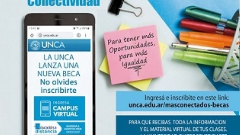 La UNCA otorgará nuevas becas para conectividad