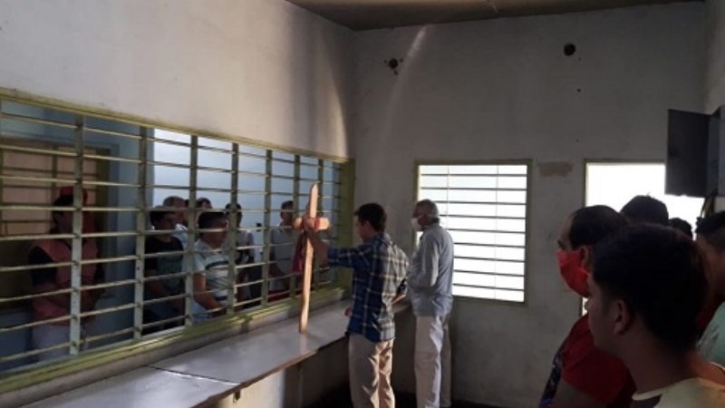 Viernes Santo en la cárcel de varones