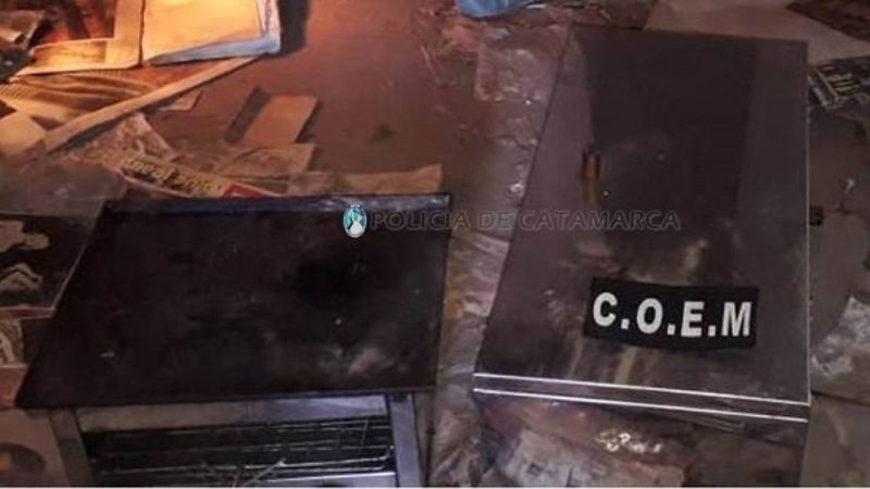 Recuperan elementos robados de un carrobar