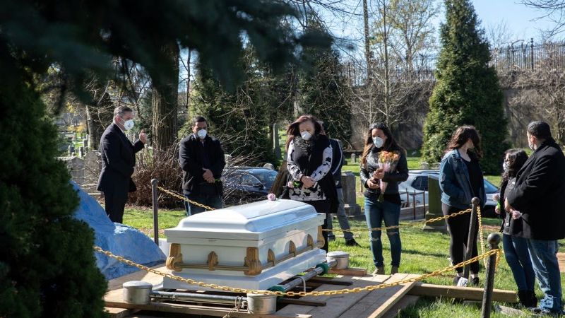 Estados Unidos: el país superó a Italia en cantidad de muertos