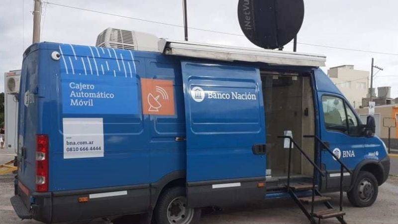 Cajero móvil del Banco Nación recorrerá el interior provincial