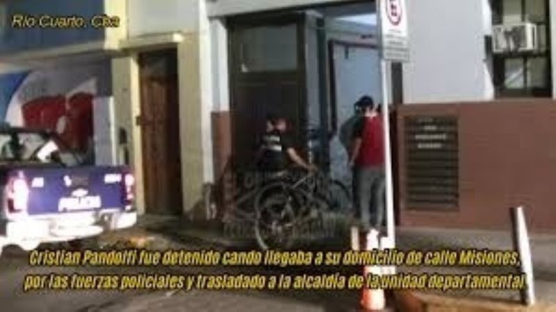 Ciclista detenido por violar la cuarentena en Río Cuarto