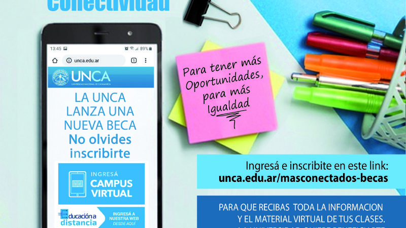 Inician las inscripciones para Becas de Conectividad