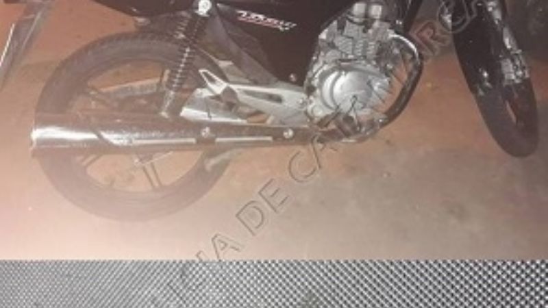 Detenido con un arma blanca