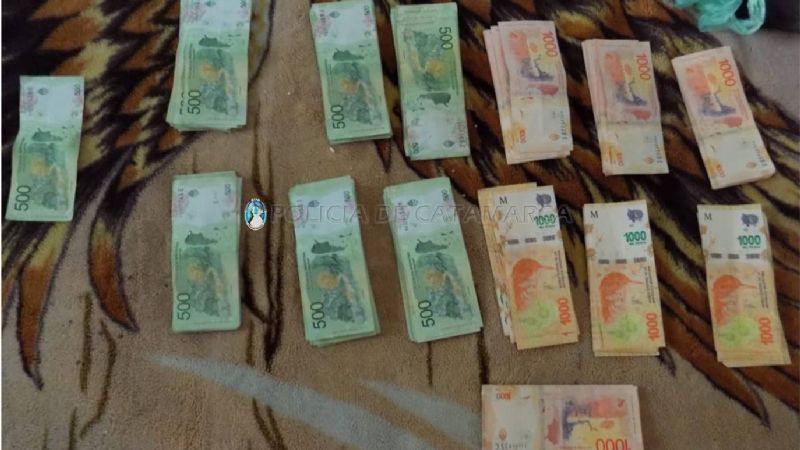 Recuperan más de 200 mil pesos robados en un comercio en Santa María