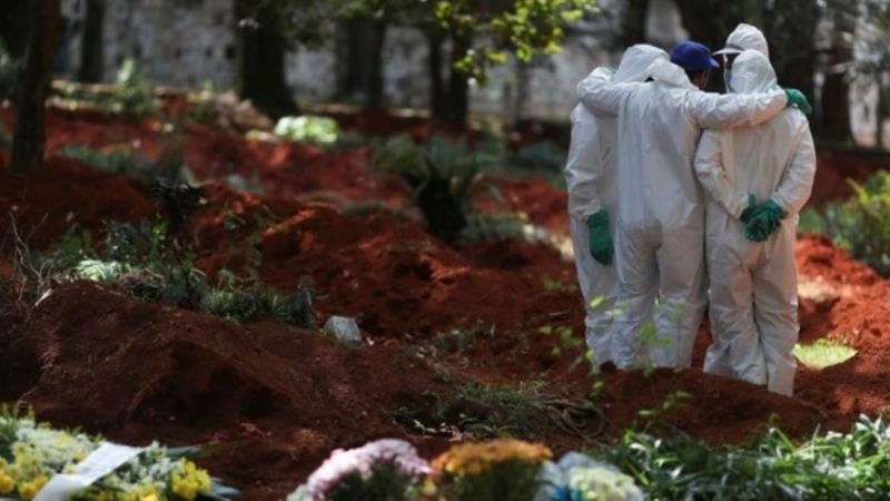 Brasil reportó 204 muertes por coronavirus en las últimas 24 horas