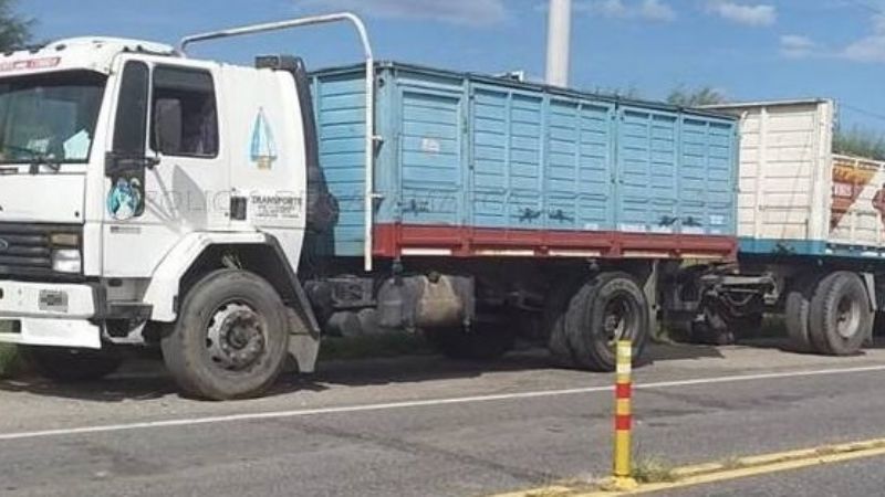 Camionero quiso escapar de un control