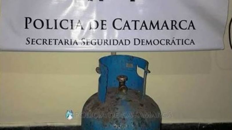 Arrestan a un joven por el robo de una garrafa en Andalgalá