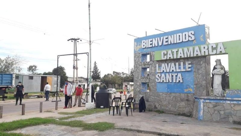 Emergencia sanitaria: habilitan arco desinfectante en Lavalle