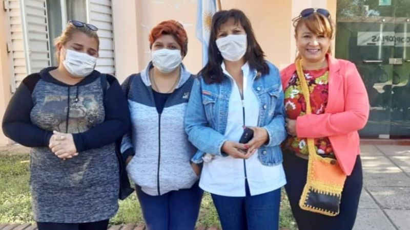 Mujeres se unieron para denunciar a Polti por "violencia de género"