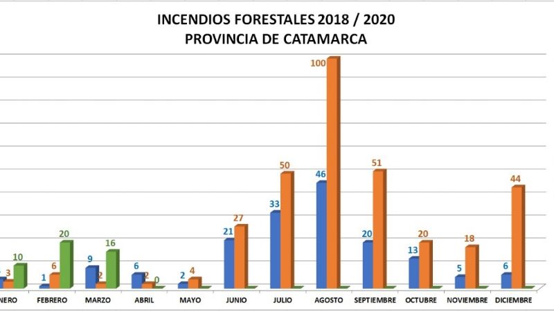 Hace un mes que no se registran incendios forestales