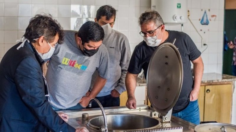 Jalil relevó el sistema sanitario de Paclín y el Este   con intendentes