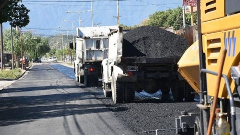 Vialidad Provincial realiza trabajos en el Valle Central