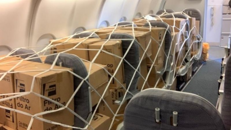 Así viaja el avión de Aerolíneas Argentinas a China