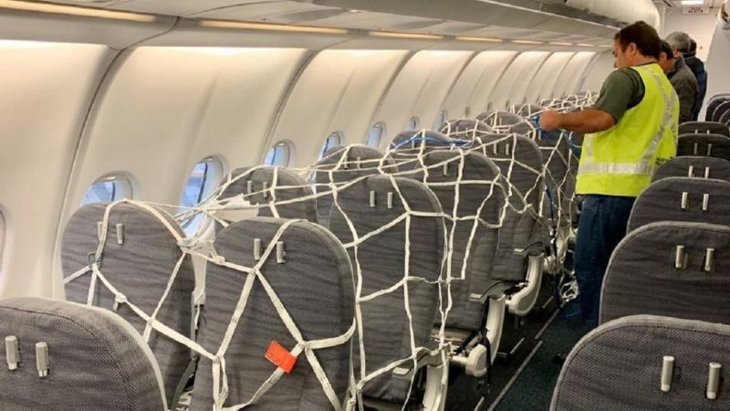 Así viaja el avión de Aerolíneas Argentinas a China