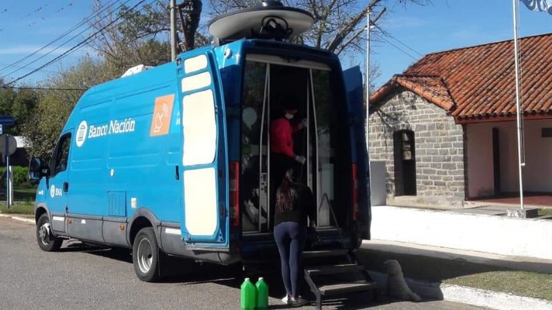 Cajero móvil de Banco Nación en Ancasti