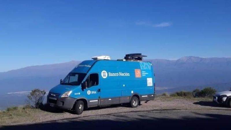 Cajero móvil de Banco Nación en Ancasti