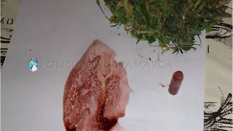 Incautan 39 gramos cogollos de marihuana y secuestran dinero en efectivo