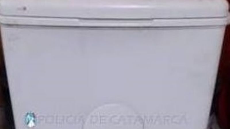 Secuestran un lavarropas y una guitarra