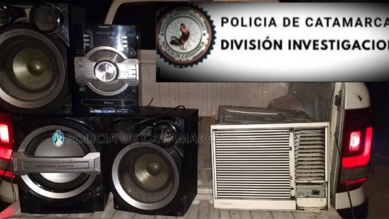 Cayó un ladrón que robó en varios domicilios