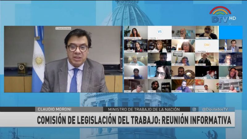 Intenso trabajo a distancia de Corpacci y Ginocchio en Diputados